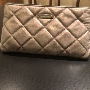 Michael Kors “Webster” Nickel Clutch